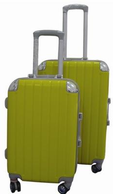 Aluminum Mouth PC ABS travel trolley luggage cases bag from baigou biggest factory price