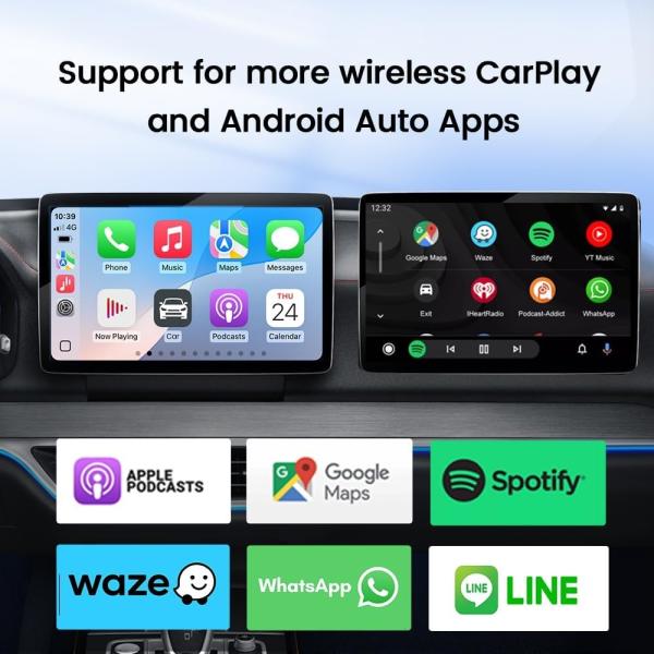 CPC200 Mini SE Pro Online Upgrade Stereos 2 In1 Wireless Adapter CarPlay  Android Auto Usb Carplay Carlinkit Ai Box