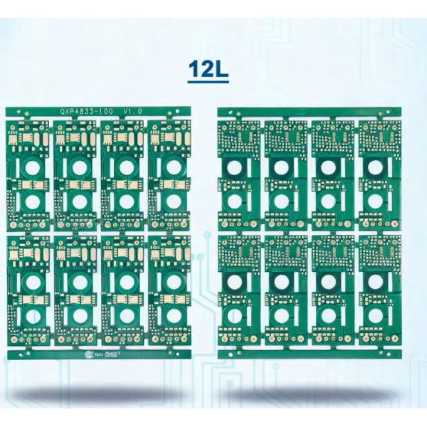 High-Reliability 12L Heavy Copper Multilayer PCB 4OZ Precision PCB Fabrication