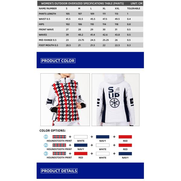 Fashion Girls 200g Ski Jacket And Pants Set