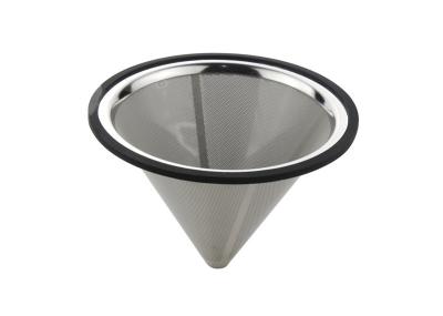304 Stainless Steel Reusable Pour Over Coffee Filter Cone For Chemex Coffee Maker