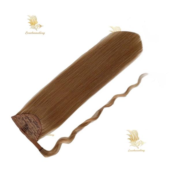 Tape-240527 Muti-Color Full Thick End Kinky Curly Ponytail Hair Extensions with Muti-Color