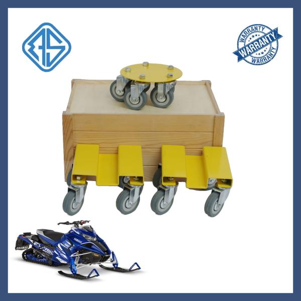 Aluminum Plate Heavy Duty Snowmobile Dolly 1500LBS Strong Support Mover