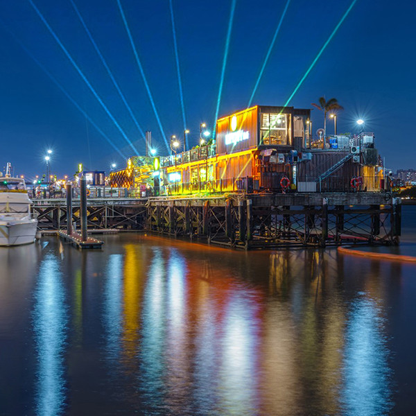 Tipo de LED Luz verde/azul Luces láser comerciales con ángulo de haz de 90°/110°