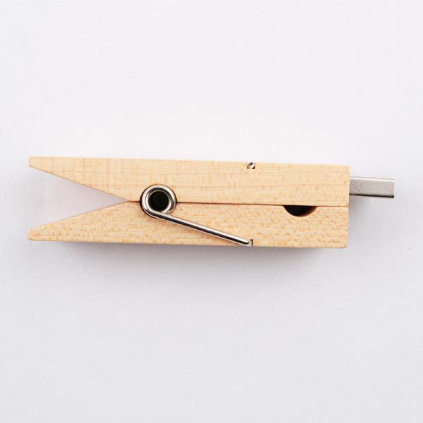 Clip Shaped Wooden USB Flash Drive Fast USB 2.0 3.0 2GB 4GB 256GB