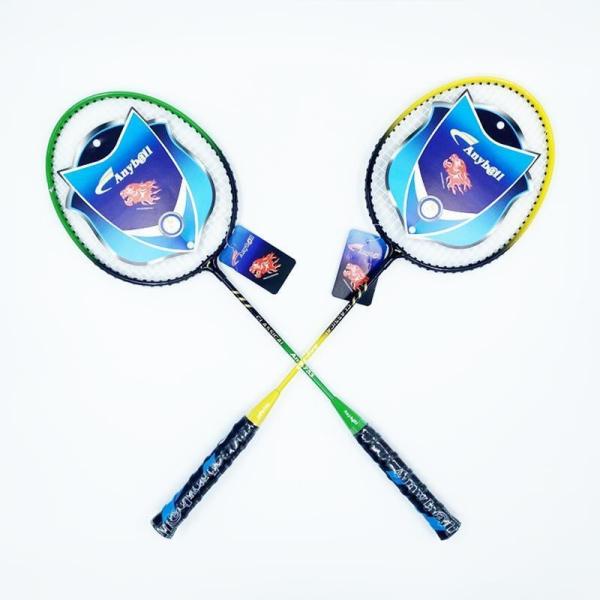 Anyball 2023 OEM Training Badminton Rackets with S3 3.375inch Racket Handle Thickness