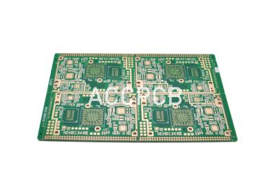 Placa de circuito 120X170mm resistente à corrosão do ouro PWB da imersão um mínimo de 0,2 milímetros através de