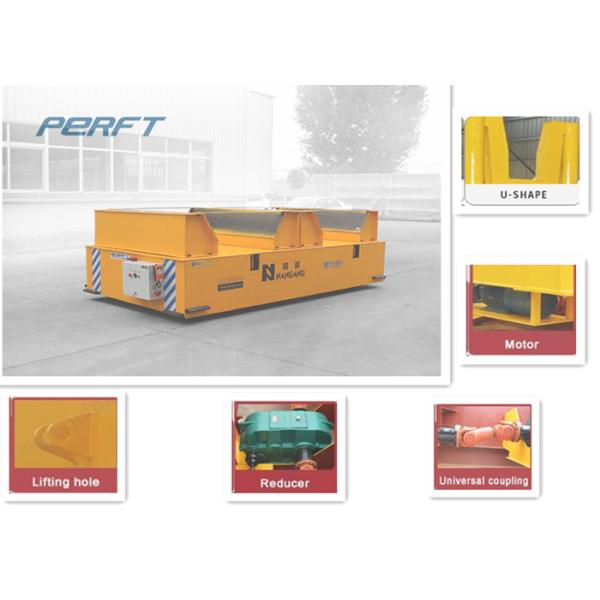 30 ton Heavy Duty Battery Operated Coil Transfer Car Electric Material Transportation