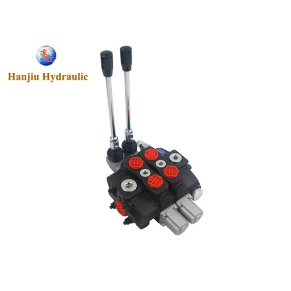 HSSD8 Series 2 Bank Hydraulic Monoblock Valve 31.5Mpa 80 L/Min Flow Rate