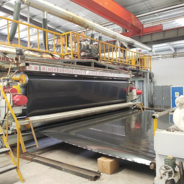 Геомембрана из 1 мм HDPE для прудового линера Рыбная ферма прудовый линер 0,7 мм Водонепроницаемые геомембраны