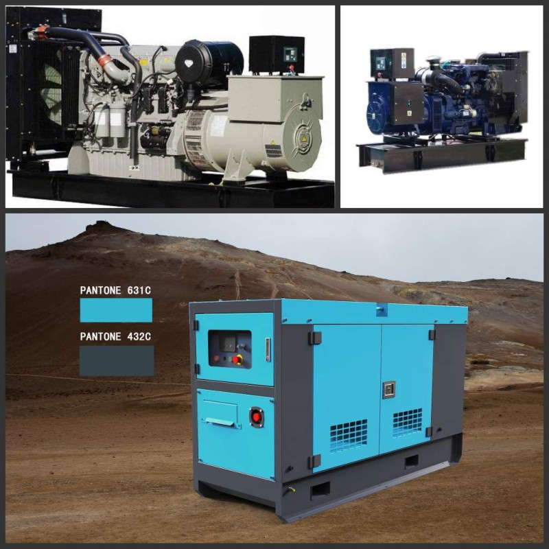 Low Fuel Perkins Diesel Power Generator 20kva Rated Electrical Governoring