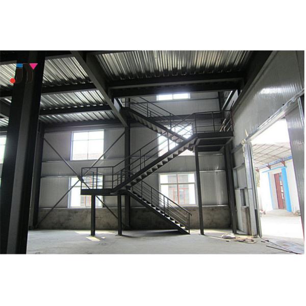 Portable Paint Coated Metal Frame Mezzanine Floor Platform for Warehouse Storage