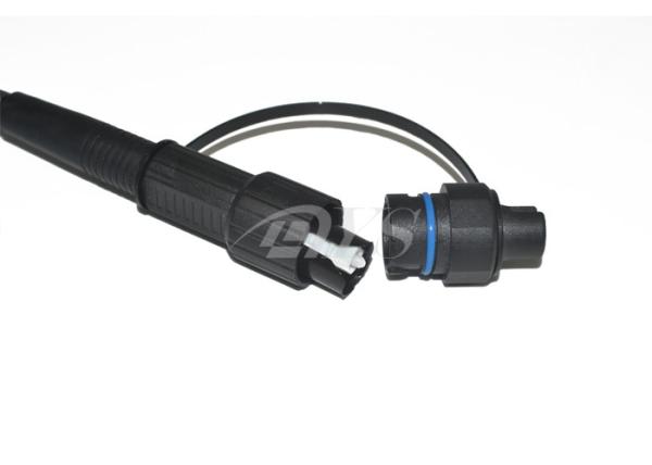Fiber Optic Cable Assembly , Mini SC optic connector Waterproof Fiber Optic Patch Cord