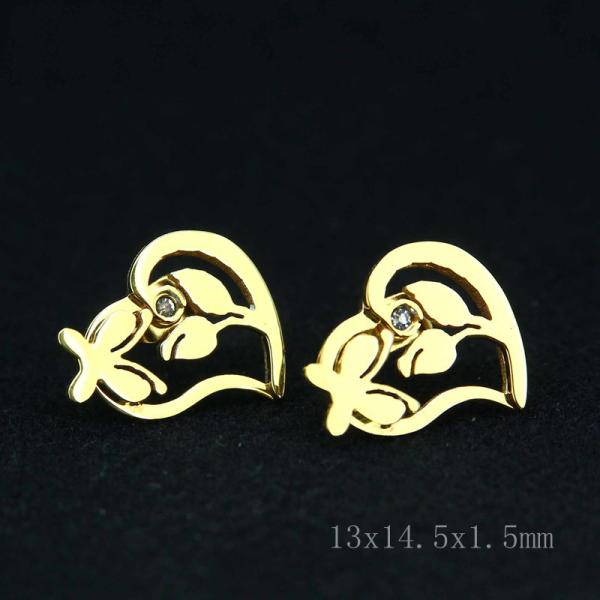 Classic 316L Stainless Steel Fashion Jewelry Earrings Studs Earrings LES27