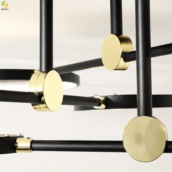 Акриловый свет применения СИД золота искусства металлов дома/гостиницы нордический привесной