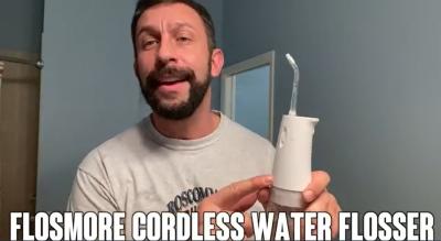 Cordless DIY Water Flosser 3 Modes Oral Care Flosser With Stepless Pressure