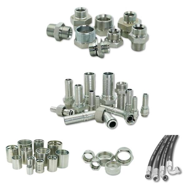 OEM Stainless Steel Durable Hydraulic Tube Fitting Hydraulic Hose Fitting Assembly Ferrule Nut