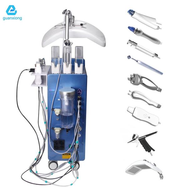 800W 240V Beauty Therapy Machine 9 In 1 Micro Dermabrasion Facial Deep Cleaning