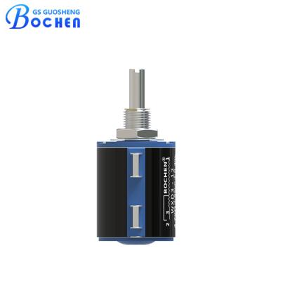 1W 10k Ohm Cinco giros Precisión Multiturn Potenciómetro Wirewound Pot WXD3-12