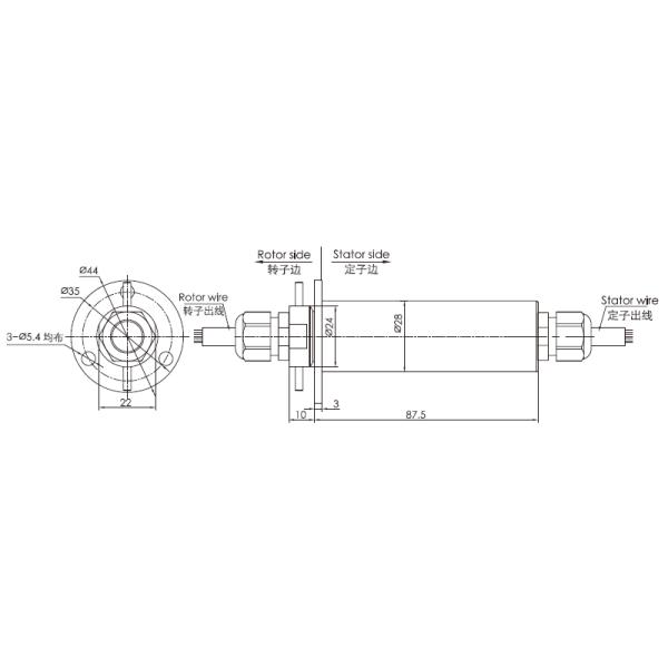 Снабжение жилищем металла нержавеющей стали кольца выскальзывания IP68 ODM 28mm водоустойчивое