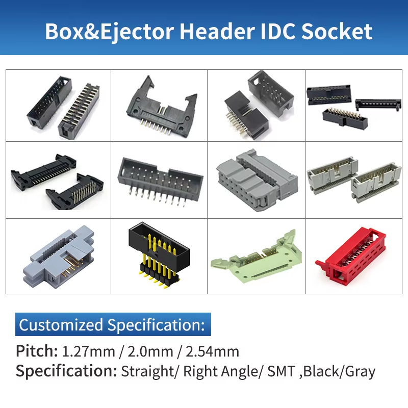 1.27mm Pitch Female Socket Mating Connector Pin Headers 20021121-00010T4LF Board-to-Board Connector