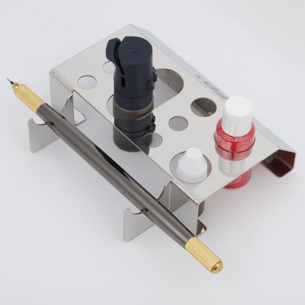 Stainless Steel Permanent Makeup Ink Cup Holder / Tattoo Pen Holder