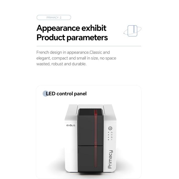 Противофальсификационный принтер из ПВХ для удостоверения личности