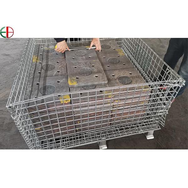 Высокая плита вкладыша запасных частей дробилки мельницы удара шарика стали марганца