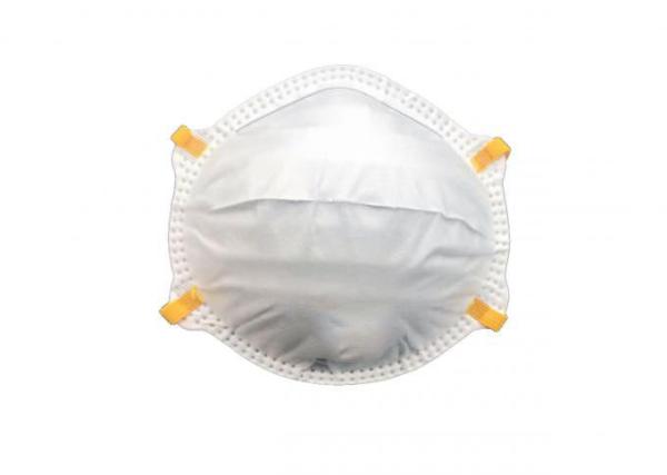 Customzied Logo Disposable Respirator Mask For Industrial / Polluted Areas