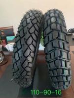110/90-16 Pneus de moto 6 couches 8 couches Sport