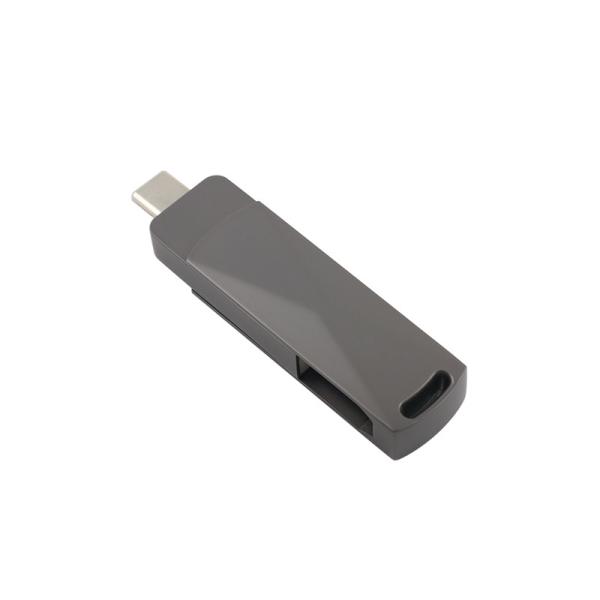 Discos flash USB de tipo C com velocidade rápida 3.0 e formas de torção 3.0