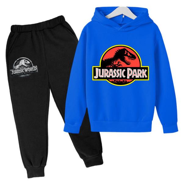 Children'S Outfit Sets Movie Anime Hoodie Boys And Girls Dinosaur Print Hoodie Set