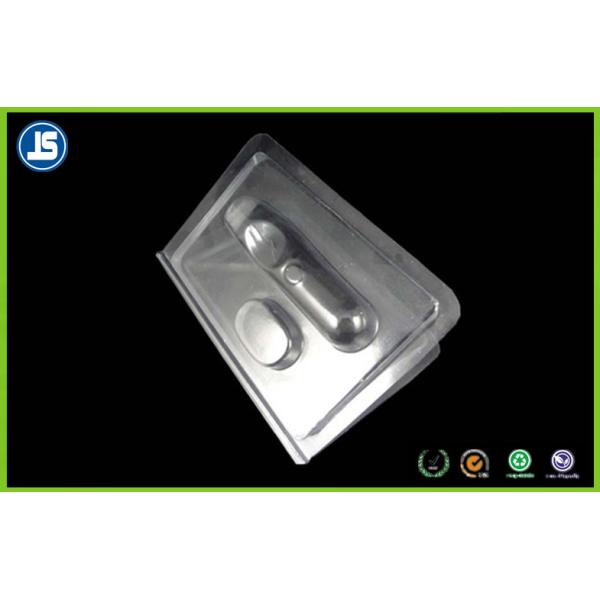 Изготовленная на заказ раковина прозрачной пластмассы упаковывая с двойной картой волдыря ПС