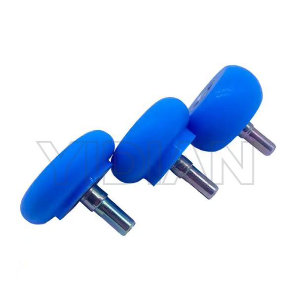 Pressure Roller With Bearing Woodworking Wrapping Machine Silicon Wheel