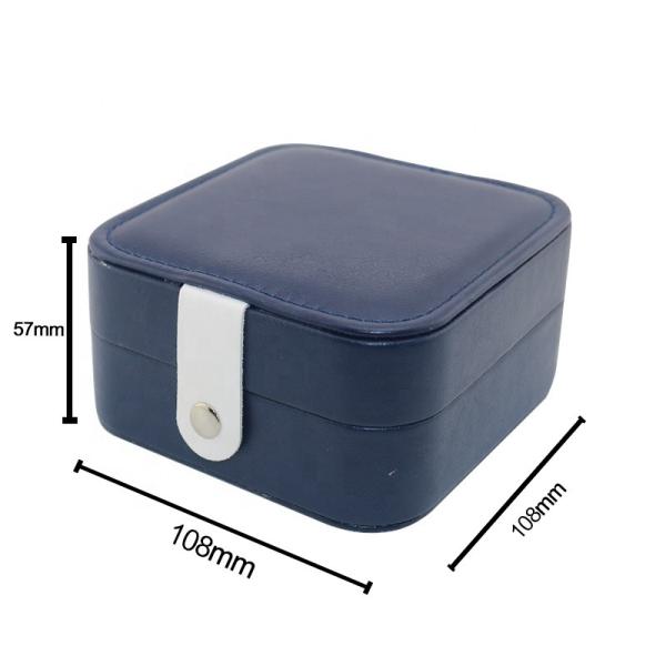 Шкатулка для драгоценностей кольца серьги организатора изготовленных на заказ девушек женщин логотипа портативная