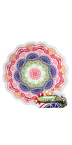 Microfiber Sunflowers Beach Towel, Autumn Flower Sunset Beach Towels Oversized, Super Soft Quick Dry Bath Towel