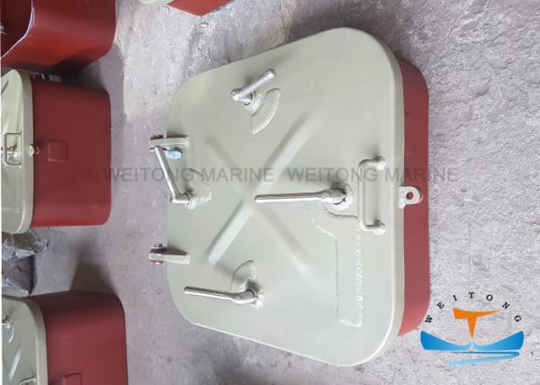 Pressure Proofing Marine Hatch Cover 600x600mm Square Type For Quick Entry
