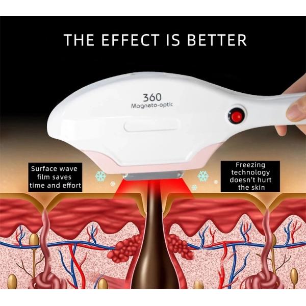 White color Pure sapphire power source SHR Hair Removal Beauty Equipment