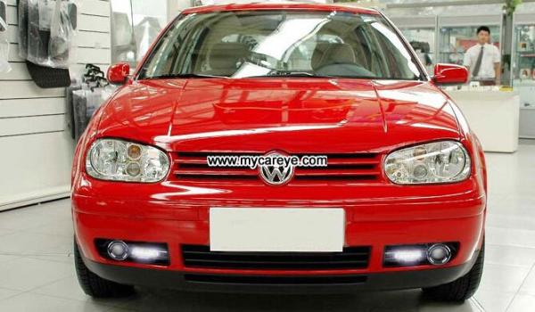 Volkswagen VW Golf 4 IV DRL LED Daytime Running Lights foglight for car