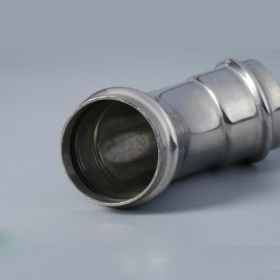 304 encaixes de aço inoxidável da solda, níquel o cotovelo capilar branco