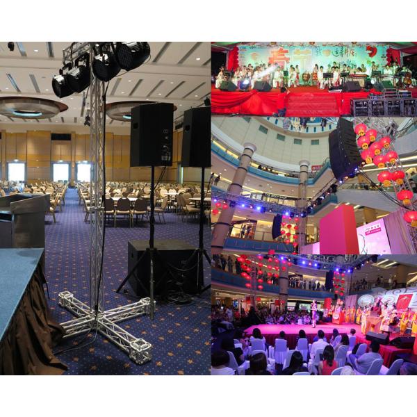 Dual 15 Inch Full Range Speaker Box Stadium Live Band  Dj Sonido CE