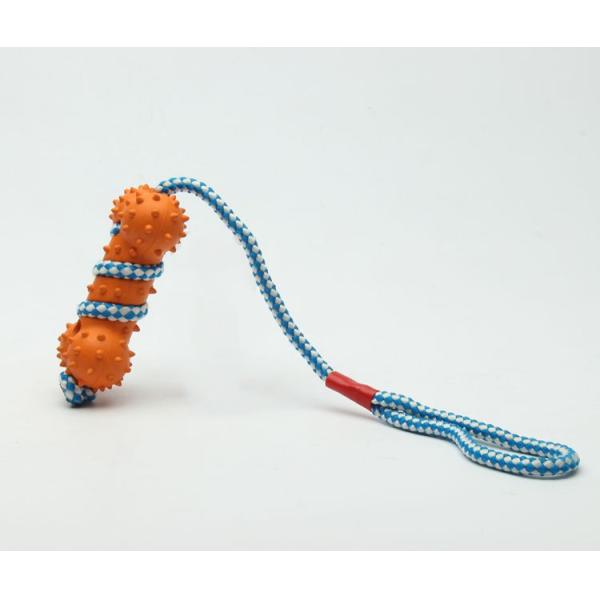 Bone Shape Heavy Duty Dog Rope Toy Cleaning Dog Toys Customized Color