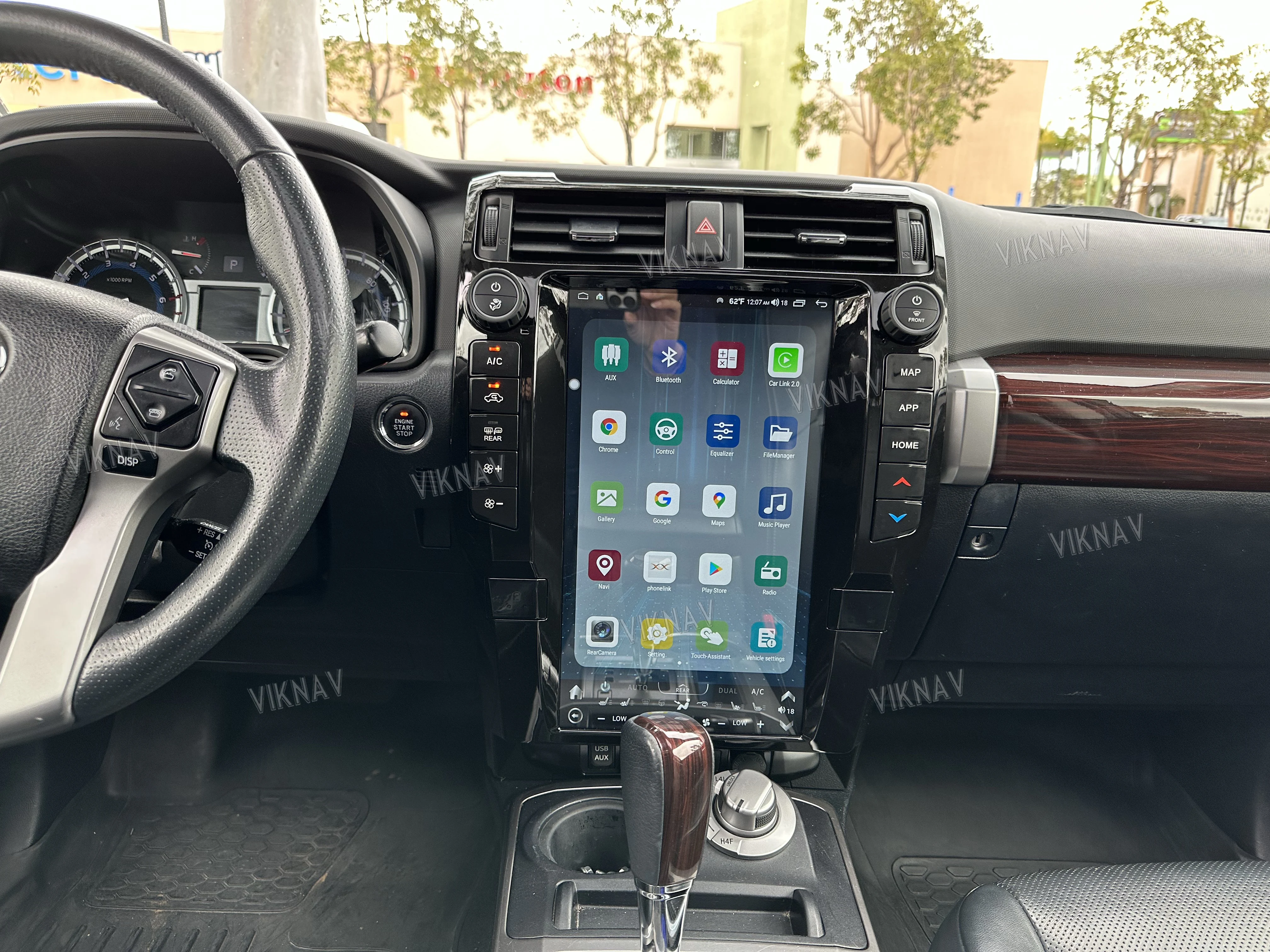 Android Toyota 4Runner Head Unit Авто стерео 2010-2023 Мультимедийный проигрыватель Замена