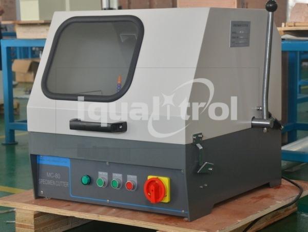 MC-80 Water Cooling Manual Metallographic Cutting Machine 2800rpm With Max Section 80mm