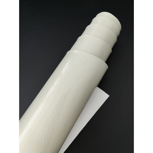 Star pattern Crystal Double Layer PU Coated Soccer Leather with Waterproof Non-Woven Backing and Customizable Pattern