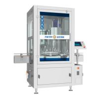 2000 Bph machine automatique à bouteille rotative automatique à vis à tête unique