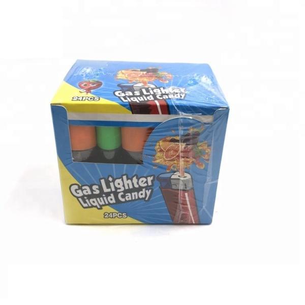 Multi Color Liquid Spray Candy Sweet Lighter Shape For Supermarket / Shop