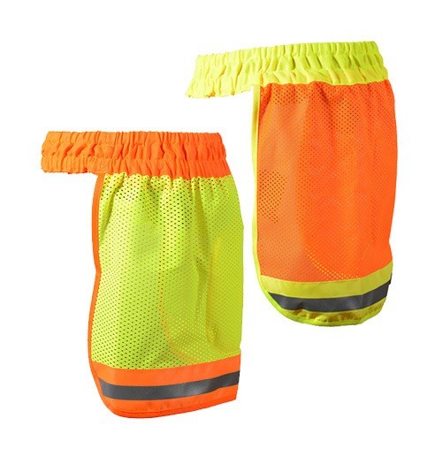 Высокая видимость Безопасность Твердая шляпа Тенистые аксессуары Солнце с отражающей лентой