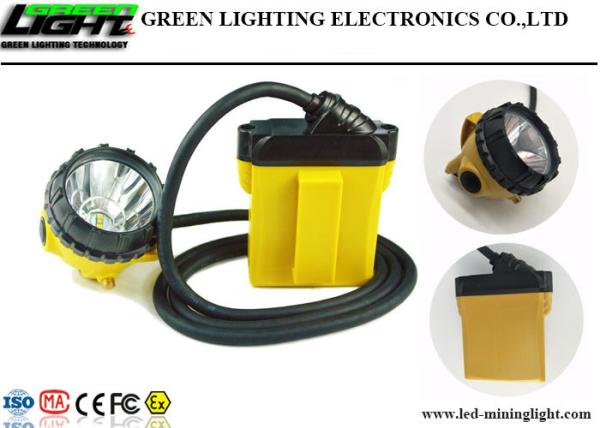 Four Lighting Modes Cordless Mining Cap Lamps 25000lux High Brightness 10.4Ah SAMSUNG Battery