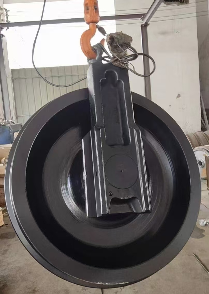 CAT E390 Excavator Front Idler  Heavy-Duty Track Idler for Large Mining Excavators